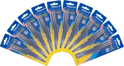 Produktbild von Pelikan 10x3er Pack Bleistifte Härtegrad 2B Schulstift Zeichenstifte bruchstabil