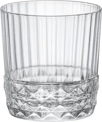 Image de Gobelets Bas America's 20 Verre Résistant, Design Intemporel, Polyvalent - Bormioli