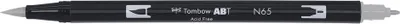Produktbild von TOMBOW Doppelfasermaler "Dual Brush Pen ABT" 0,8 - 3,3 mm cool grey 5