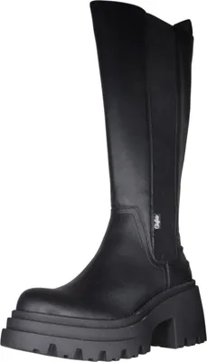 Produktbild von Buffalo Damen Elegante Stiefel Bravr Chelsea HI 1220076 Schwarz