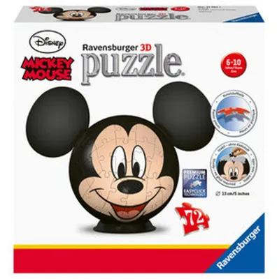 Produktbild von Puzzle-Ball Disney Mickey Mouse mit Ohren Ravensburger 11761