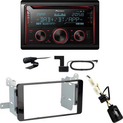 Produktbild von Pioneer FH-S820DAB USB Digitalradio MP3 Einbauset für Mitsubishi L200 ab 2016