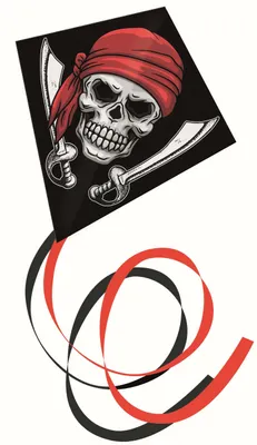 Immagine prodotto di Paul Günther Günther aquilone pirata a linea singola, 70x70cm 1149