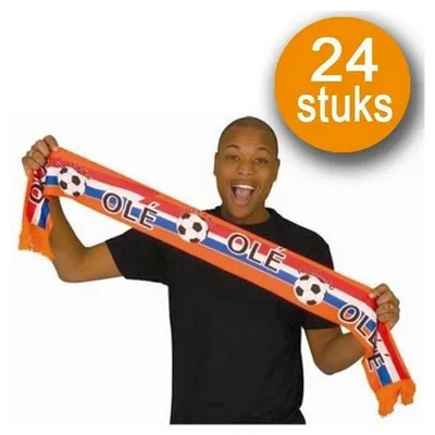 Image de Décoration orange | 24 pièces Écharpe orange Équipe nationale néerlandaise Coupe du monde 2022
