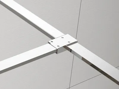 Zdjęcie produktu dla Polysan ESCA T – łącznik narożny, chrom