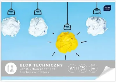 Immagine prodotto di Interdruk blocco di carta da costruzione A3 10 fogli 170g/m²