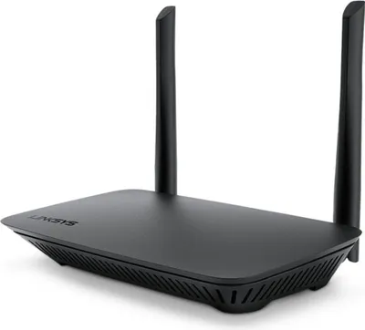 Produktbild von Linksys RouterE5400 Dual-Band WiFi 5-WLAN (AC1200) – Router zum drahtlosen Gamen und Streamen mit Datenraten von bis zu 1,2 Gbit/s, 4 Ethernet-Ports, Kinderschutzfunktionen und Gastzugriff