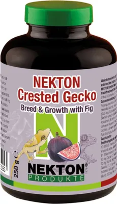 Produktbild von NEKTON Gekko Zucht- & Wachstumsfutter mit Feigen 250g - Vollwertige Ernährung für Cresteds