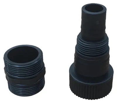 Imagen del producto de Adaptador multipuerto Cleancraft de 11/4", con conexión recta, modelo 7530003