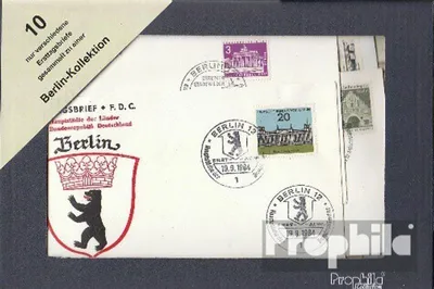 Produktbild von Briefmarken Berlin (West) 10 verschiedene Erstagsbriefe FDC