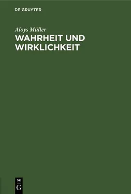 Produktbild von Wahrheit und Wirklichkeit