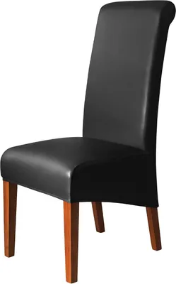 Productafbeelding van Stoelhoes Eetkamerstoel - Beschermhoes Stoel - Stoelen Beschermen - Waterdicht Stof- en Vlekbestendig - 43 x 43 x 67 cm