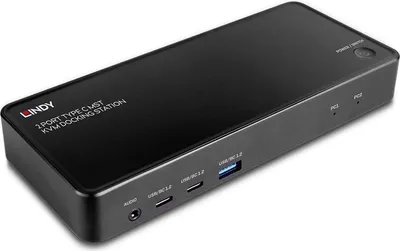 Produktbild von LINDY Docking Station 2 Port Type C MST KVM