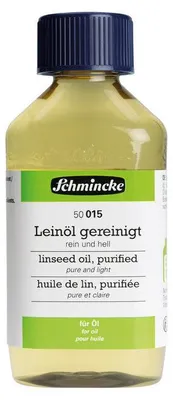 Produktbild von Schmincke raffiniertes Leinöl - 60 ml