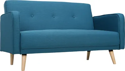 Produktbild von Miliboo - Sofa skandinavisch 2 Plätze Blau ULLA