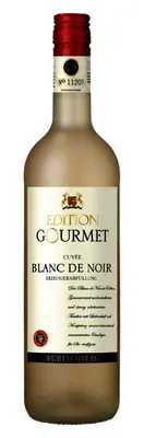 Produktbild von Württemberger Edition Gourmet Blanc De Noir Cuvée Württemberg QbA trocken 2019 Deutschland | 11,5 % vol | 0,75 l