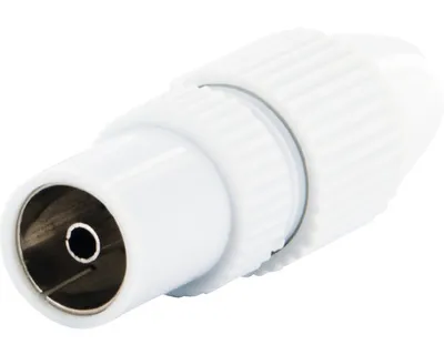 Obrázok produktu pre Schwaiger KST32 532, F-typ, IEC169-2, Samica, Biela, 1 kusov