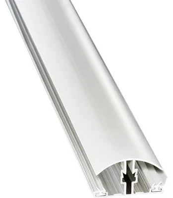 Produktbild von Gutta PVC Klemm-Verbindungsprofil 2500 mm weiß für 10, 16 mm Hohlkammerplatte