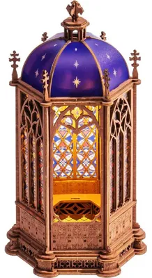 Produktbild von 3D-Puzzle Minicasuta Starry Dome Cathedral, RoLife, 118 Teile