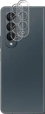 Immagine prodotto di Protezione della fotocamera per Samsung Galaxy Z FOLD 4 [2 pezzi] Pellicola di protezione della fotocamera Pellicola trasparente in vetro temperato Pellicola di protezione contro i graffi dell'obiettivo posteriore Protezione dell'obiettivo Phonillico®
