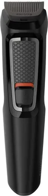 Zdjęcie produktu dla PHILIPS Multigroom MG3720/15 Trymer 7 w 1 do brody i włosów, Ostrza do ostrzenia, Akumulator, 2 Nasadki do Zarostu, 2 Nasadki do Brody, 1 Nasadka do Włosów, Czarny