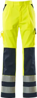 Obrázek produktu pro MASCOT 07179-470-171-82C56, Kalhoty, Jakékoliv pohlaví, Námořnická modrá, Žlutá, 82C56, 1030 mm, 82 cm