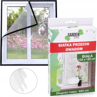 Zdjęcie produktu dla Siatka Przeciw Owadom 150 X 180 Cm Biała *4516