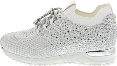 Produktbild von La Strada 2400409-4504 (36/white-silver knitted+ston)