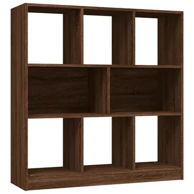Obrázek produktu pro vidaXL Regál na knihy hnědý dubový vzhled 97,5x29,5x100 cm výrobek ze dřeva