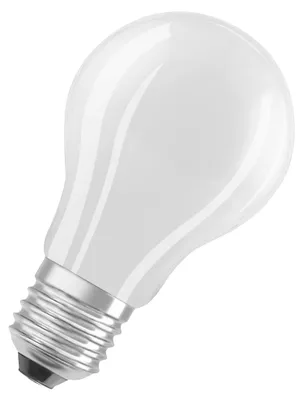 Productafbeelding van OSRAM LED Superstar Classic LED-lamp, A 75, in klassieke bolvorm van mat glas, 5 W, 1055 lm, E27 fitting, warm wit licht met 2700 K, energie-efficiëntieklasse A, diameter 60 mm, 2 stuks in een verpakking