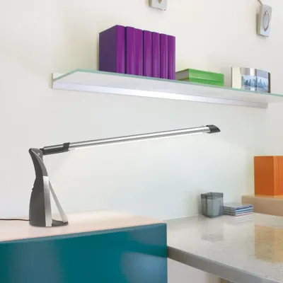 Produktbild von Table&Desk Linea 13 Schreibtischleuchte 1x13W ESL G5 Titan 230V Kunststoff