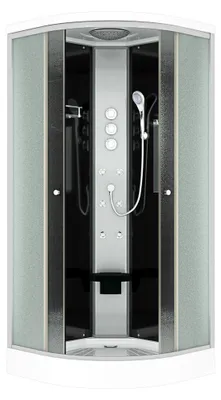 Produktbild von Duschkabine Fertigdusche Dusche Komplettkabine D10-13M1 90x90 cm