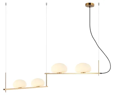 Image de KERNIO PND-357784-BRO+W Lampe suspendue Italux