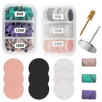 Produktbild von Ersatz-Fräseraufsätze für Nagelmodellage, 75 Schleifköpfe