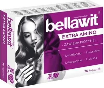 Image de WegaFarm Bellawit extra amino, 30 capsules