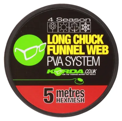 Produktbild von Korda Longchuck Funnel Web HEXMESH Refill - 5m PVA Netzschlauch