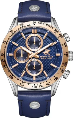 Produktbild von Herrenuhr BEVERLY HILLS BP3659X.399 in Marineblau - ein modisches Geschenk.