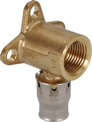 Produktbild von Fränkische Alpex Plus Wandwinkel 35 mm, 16 mm - 1/2" IG