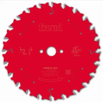 Image de Lame pour scie circulaire portative FREUD - Ø160 2,4/1,6 AL16 Z24 BA 15° - F03FS09673 -FR06W001H