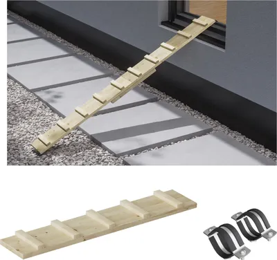 Immagine prodotto di Scala per gatti Scala per gatti per balcone Scala 1,2 m con morsetti 9778