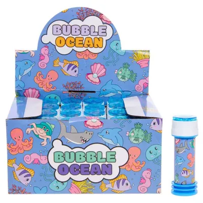 Produktbild von 24 Stück Seifenblasen mit Meerestieren und Kugelspiel - 30 ml