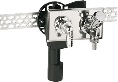 Produktbild von HAAS OHA 4060 Wandeinbau-Geruchsverschluss DN40 DN50 Unterputz Geräte Siphon