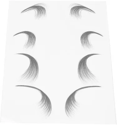 Productafbeelding van Waterbestendige haarstickers voor tijdelijke haartattoos - Gemakkelijk aan te brengen - Haarstickers voor kapseltattoos - Waterbestendige haarstickers