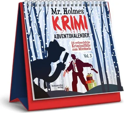 Zdjęcie produktu dla Kryminalny kalendarz adwentowy pana Holmesa vol. 3