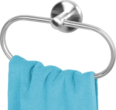 Produktbild von bremermann Bad-Serie PIAZZA - Handtuchring, Handtuchhalter aus Edelstahl matt