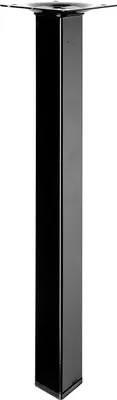 Produktbild von Hettich Tischbein 30 x 2,5 x 2,5 cm Stahl schwarz - 1 Stück