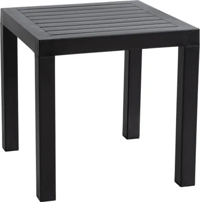 Produktbild von Beistelltisch – Elegant – Wetterbeständig – Hochwertiges Material: Schwarz