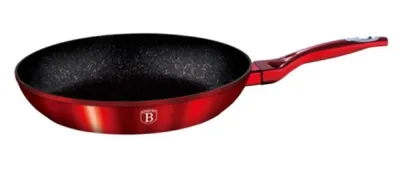 Produktbild von Berlinger Haus BH/1252N, Rund, Allzweckpfanne, Burgund, Aluminium, 1,7 l, Gas, Halogen, Induktion