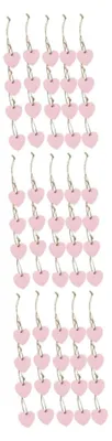 Produktbild von 3 Sets Herzform Holzdekorationen 4 cm für Wohnkultur, 20 Stück