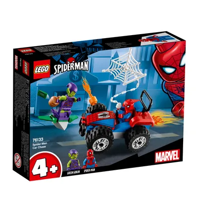 Produktbild von LEGO® Marvel Super Heroes™ Spider-Man Verfolgungsjagd, 76133